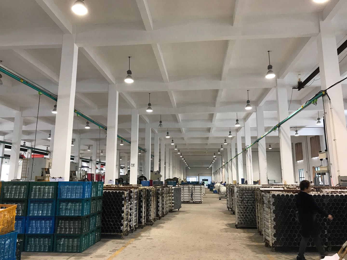 standard aluminum coaxial flue pipe